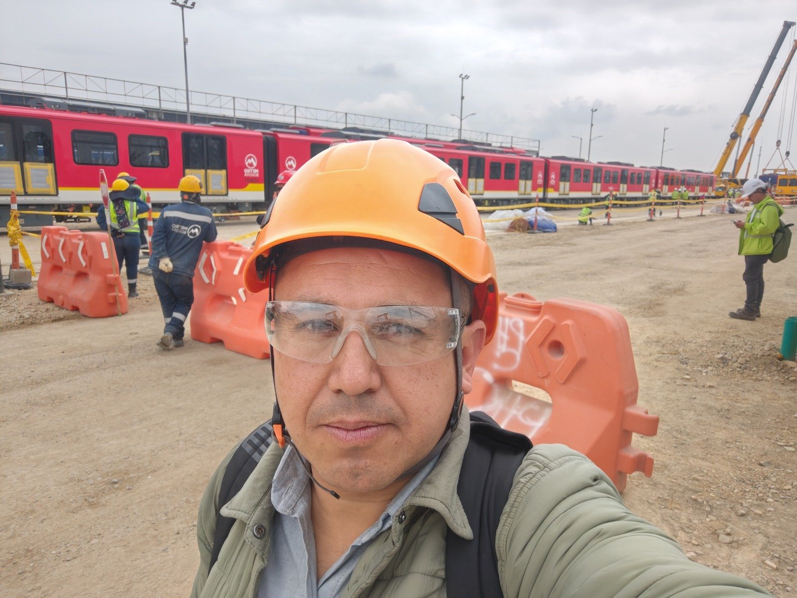 Supervisión de actividad en obra de infraestructura